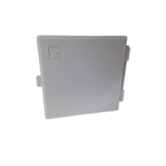 Xoptic FTTH 2SC SX/2LC DX - optická vnútorná zásuvka 2 portová pre 2 x SC Simplex adaptér  alebo 2 x LC Duplex adaptér (formát SC simplex) s  pántikom