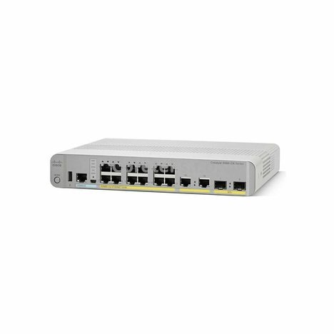 CISCO WS-C3650-CX- Catalyst 3650-CX 12 PORT POE IP