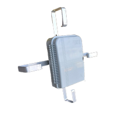 Xoptic FTTx BOX C24 priebežný + zámok s kľúčikom - optický vonkajší  box s kazetou (uchytenie na stenu) pre 24 x SC simplex adaptér, 2 priebežne silikónové vstupy, uzamykateľné prevedenie zámok s kľúčikom