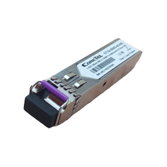 SFP modul (MiniGBIC) WDM 1.25Gbps, Tx: 1490nm / Rx: 1310 nm – SM/LC Simplex, 20km, Bi-Directional, Industrial temperature range -40°C ~ 85°C (DDM)