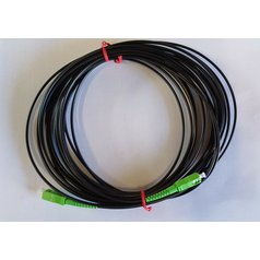 Xoptic SC/APC-SC/APC-10m 9/125 SX G657A2 – VONKAJŠÍ optický patchcord, Simplex, 9/125, G657A2, Odolnosť na oheň (Fire resistancy): CPR Eca,  dĺžka 10m