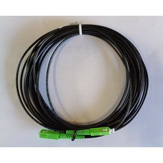 Xoptic SC/APC-SC/APC-7,5m 9/125 SX G657A2 – VONKAJŠÍ optický patchcord, Simplex, 9/125, G657A2, Odolnosť na oheň (Fire resistancy): CPR Eca,  dĺžka 7,5m