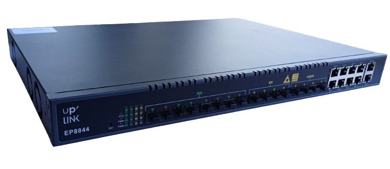 Uplink EPON OLT 8844 8x PON 8x GbE 4xSFP 4xSFP+ | Coretel.eu
