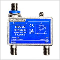 FISO-20 - isolator 5-1006 MHz, 1xData