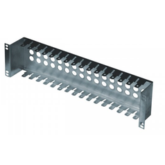 19" držiak 2,5U pre svorkovnice 16x LSA PLUS, LSA UNIVERZÁL 2/10