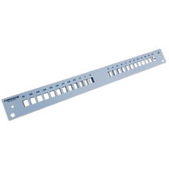 FIBRAIN FB2034, Predné čelo pre patchpanel, 24x SC simplex