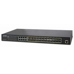 Planet GS-5220-16S8C-EU, 24 100/1000X SFP Slots with 8 Shared TP Managed Switch