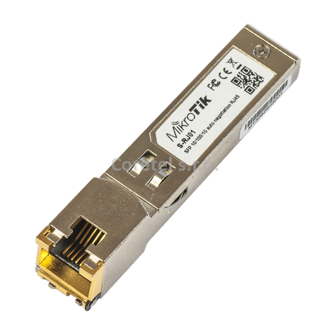 MikroTik S-RJ01, SFP RJ45 10/100/1000Mbps, 1.25G, copper module