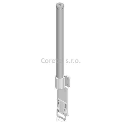 Ubiquiti AMO-5G13 5GHz Next-Gen 2x2 Dual Polarity MIMO Omni Antenna, 13 dBi