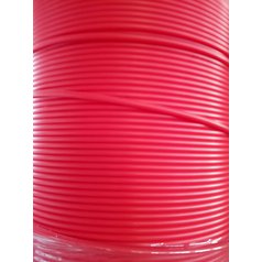 HOHLE Mikrotrubička DB 7/4mm – červená,  vo vnútri so silikónovým povlakom