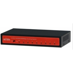 WI-SG108 - 8-portový gigabitový switch Wi-Tek s automatickým rozpoznaním prenosovej rýchlosti