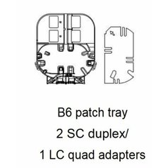 CommScope TENIO-B6-TRAY-PATCH