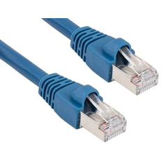 SOLARIX Dátový patchcord UTP, Cat5e, C5E-155BU-0,5MB, 0,5m, modrý, PVC, Kód: 28330059