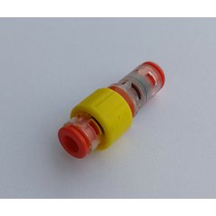 Water/Gas Block 5mm/0.5-3mm priebežný - na mikrotrubičku DI 5mm,  priemer kábla 0.5 - 3.0mm