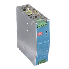 NDR-120-12 - zdroj spínaný, slim, 120W; 12VDC; 10A; 100-264 VAC