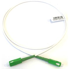 FIBRAIN VC-D30, Optický patchcord SC/APC-SC/APC-2m, Resibend Plus, 3mm, simplex, SM, G657B3/Plus