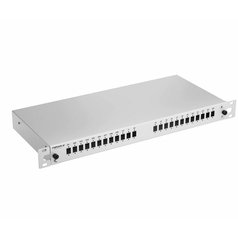 FIBRAIN PSS-A0, Patchpanel 1U, 19", výsuvný, 24x SC simplex, bez kazety