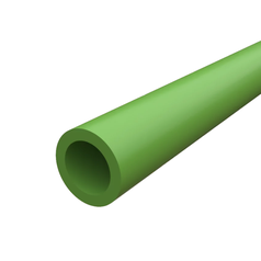 HOHLE Mikrotrubička DB 7/3,5mm – zelená,  vo vnútri so silikónovým povlakom