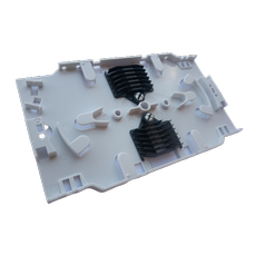Xoptic OK/12-24  - optická kazeta pre 12/24 zvarov s viečkom a držiakom ochrany zvarov TS 12 v1, rozmer : (v10xš92xh150.3)mm, farba biela