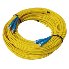 SC/PC-SC/PC-30m  9/125 DX G652D - optický patchcord, Duplex, 9/125/3000, G652D, LSZH, dĺžka 30m