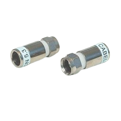 F-56-CX3 5.3 (99909450-01) - kompresný konektor CABELCON pre koaxiálny kábel RG6 (4,8)