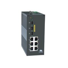 IDS P509W - Industrial managed PoE switch, 802.3at 30W/port, 6x10/100BaseTX+3x1000BaseX SFP, 2 x alarm, dual DC (36V~72V) PSU, DIN rail, -40 ~ +75°C