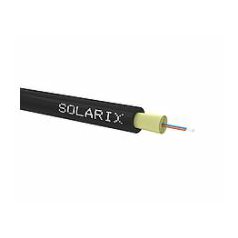 SOLARIX DROP1000, SXKO-DROP-12-OS-LSOH, kábel 12vl 9/125 3,8mm LSOH,balenie: 2000m, čierny, kód: 70291120