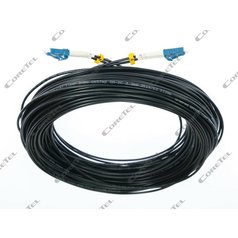 LC/PC-LC/PC-50m 9/125 SX G657A2 – VONKAJŠÍ optický patchcord, Duplex, 9/125, G657A2, dĺžka 50m