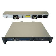 Optický vysielač 1310nm, 24mW (13,8dBm), 100-240VAC, 19", 1HU SC/APC konektory, 45-862MHz