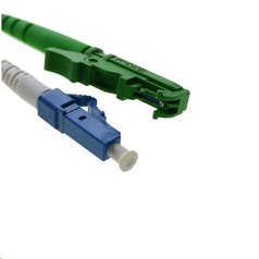 E2000/APC-LC/PC-4m 9/125 SX G657A1 - optický patchcord, Simplex, Corning 9/125/2000, G657A1, dĺžka 4m