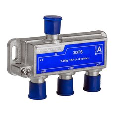 3DTS208 TELESTE odbočovač dvojnásobný 8db, pribežný útlm 4.3dB, 3D seria