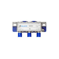 DSE2 - 2x rozbočovač TELESTE,4.5dB, horizontálny, 5-1000MHz, Digital line,Class A