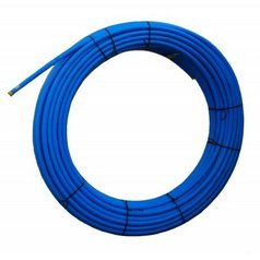 HDPE 40/34mm – modrá optická chránička 40mm, hrúbka steny 3,0 mm, vnútro silikónové, balenie: 250m zvitok