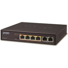 Planet FSD-604HP - switch 4-Port 10/100TX, PoE + 2-Port 10/100TX