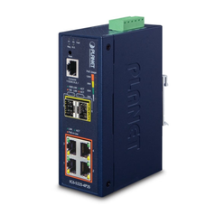 Planet IGS-5225-4P2S - Industrial L2 + 4-Port 10/100/1000T 802.3at PoE + 2-Port 100/1000X SFP Managed Switch
