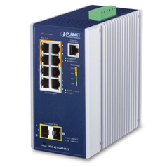 Planet IGS-4215-4P4T2S - Industrial 4-Port 10/100/1000T 802.3at PoE  + 4-Port 10/100/100T + 2-Port 100/1000X  SFP  Managed Switch